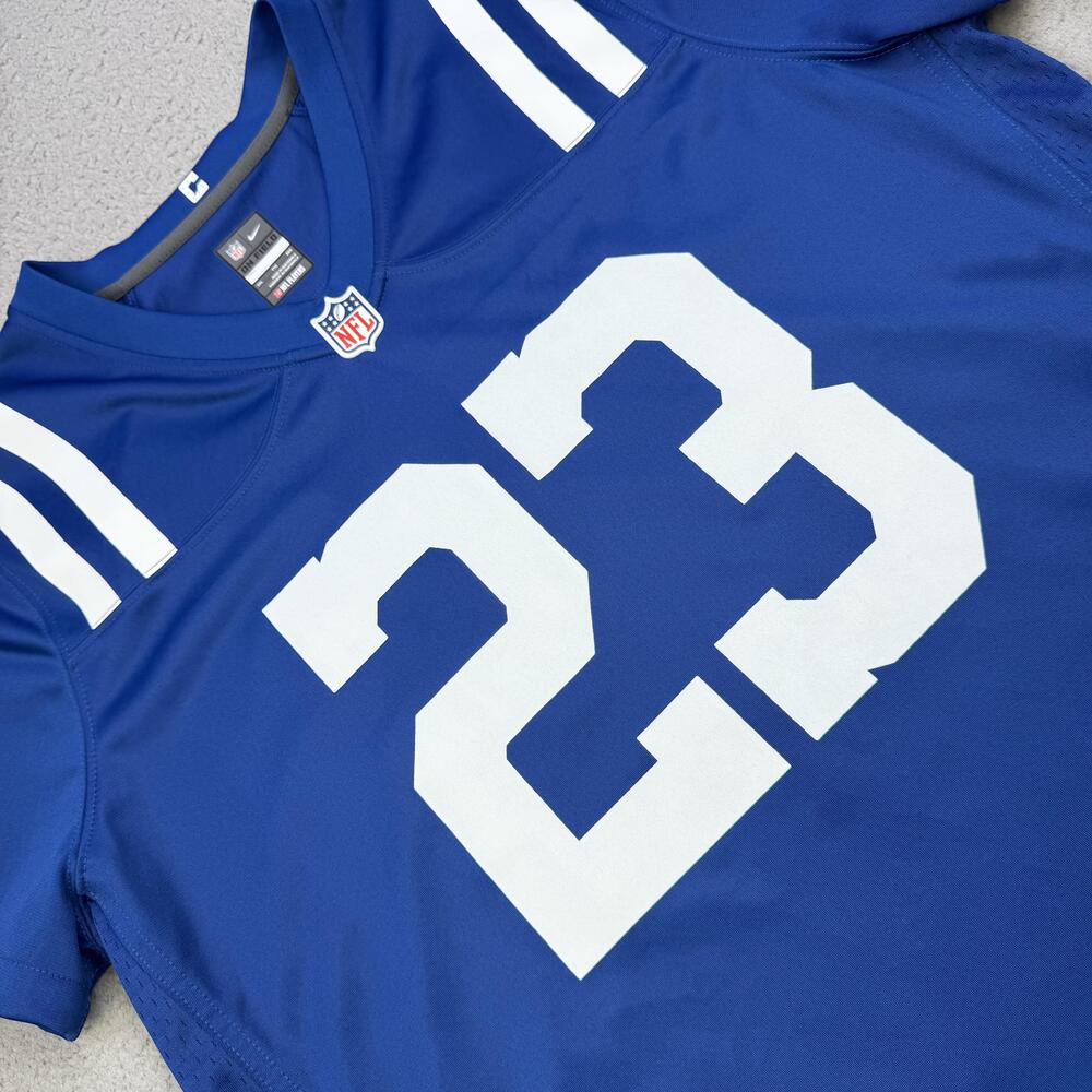 Indianapolis Colts Jersey Womens XXL Blue NFL Football Kenny Moore II 23 Nike